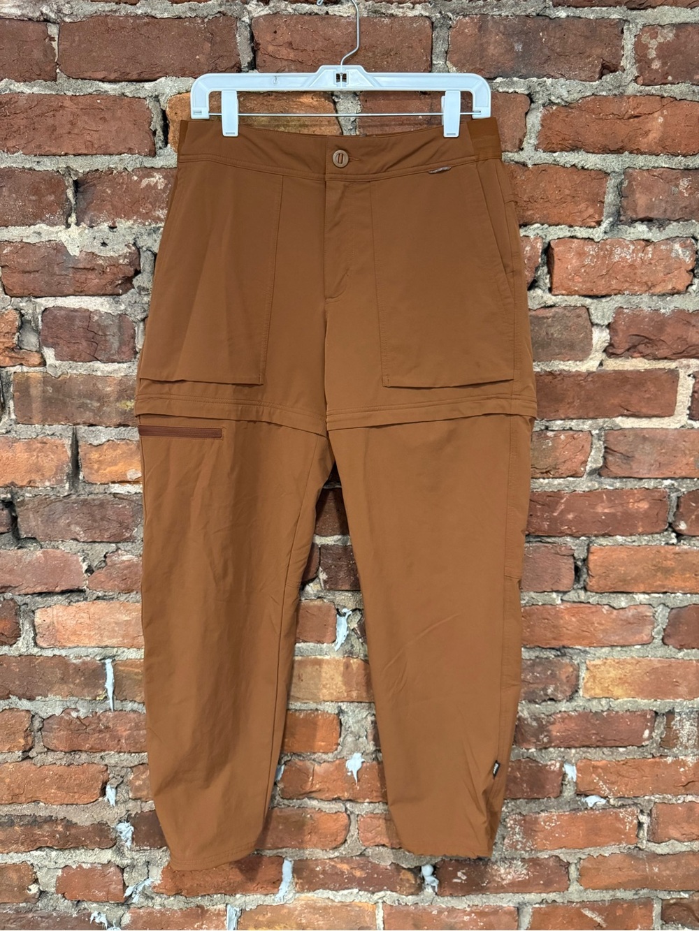 REI Women’s Rust Brown Zip-Off Cargo Shorts and Pants